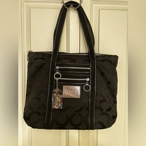 Vintage Coach Poppy Tote with dust bag